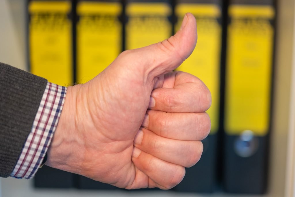 Daumen hoch